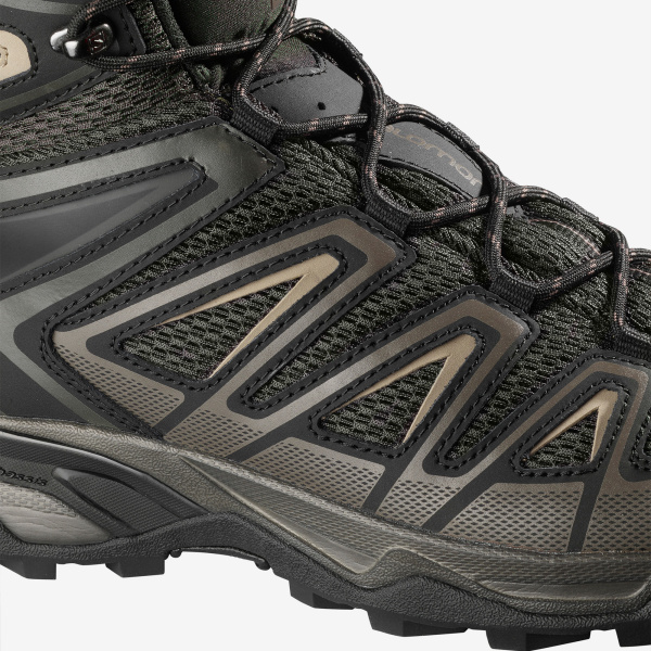 Ботинки X ULTRA 3 MID AERO (11.5 (45); Peat/Bungee Cord/Vintage)